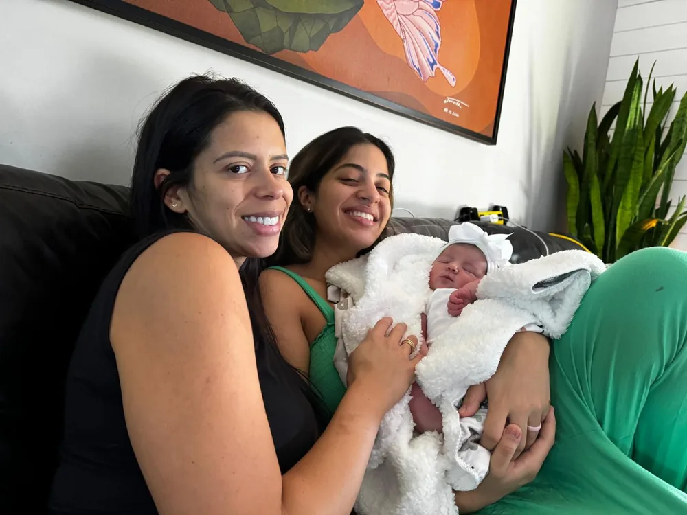 Ana Paula, birth client
